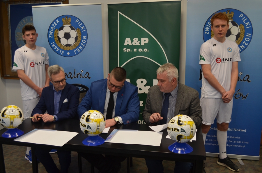 A&amp;P sp. z o.o. sponsorem reprezentacji młodzieżowych Śląskiego Związku Piłki Nożnej