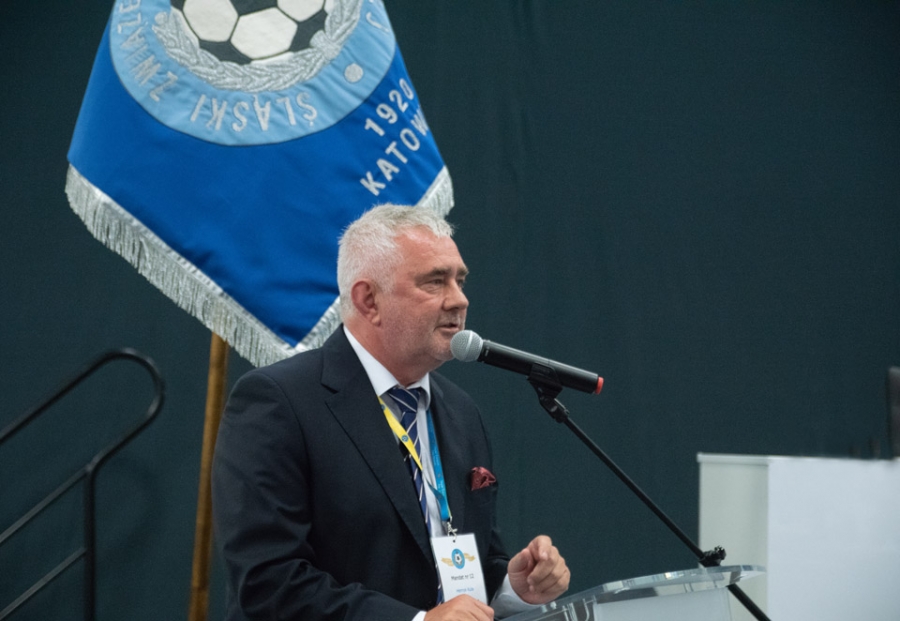 Prezes Henryk Kula pozostał prezesem Śląskiego Związku Piłki Nożnej
