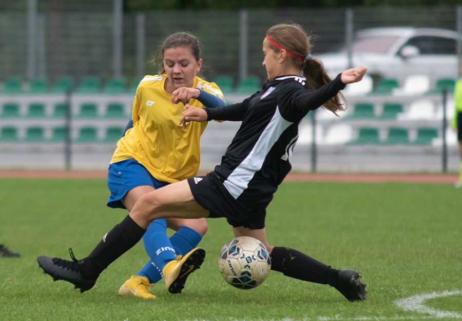 Drugie zwycięstwo reprezentacji Śląskiego Związku Piłki Nożnej U15 Dziewcząt w Lublińcu