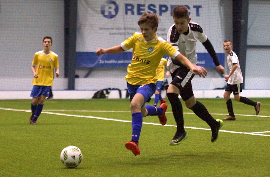 Reprezentacja U13 Śląskiego ZPN na turnieju w Niżnej Kornej