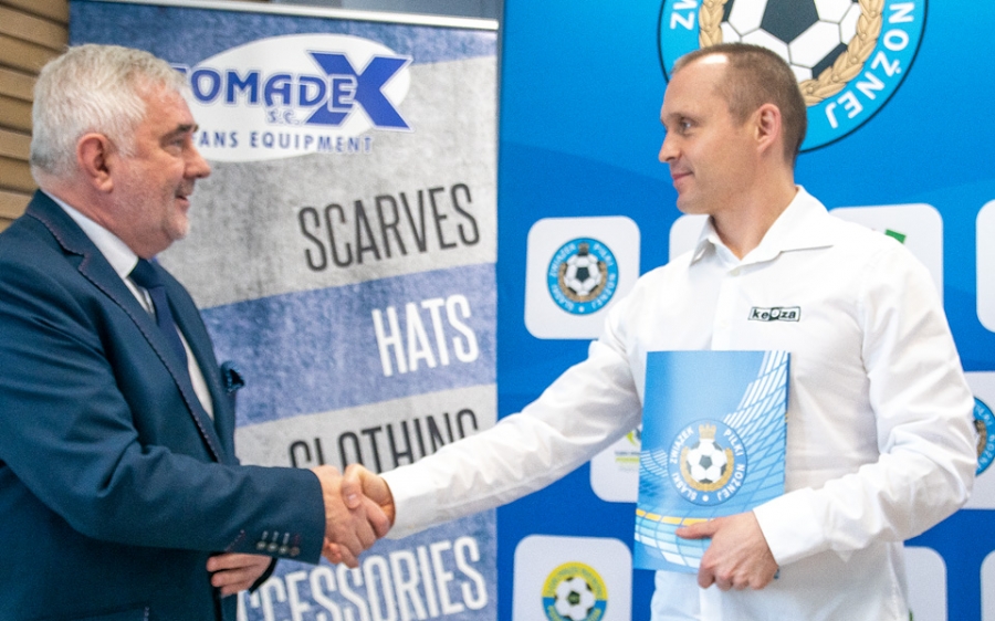 Firma Tomadex właściciel i producent marki KEEZA w gronie sponsorów Śląskiego Związku Piłki Nożnej