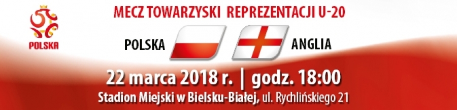 Akredytacje na mecz reprezentacji U20 Polska - Anglia