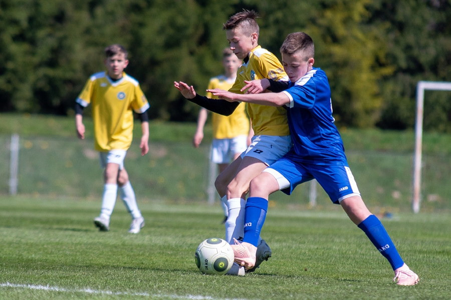 Reprezentacja Śląskiego Związku Piłki Nożnej U13 rozpoczęła wiosnę od porażki