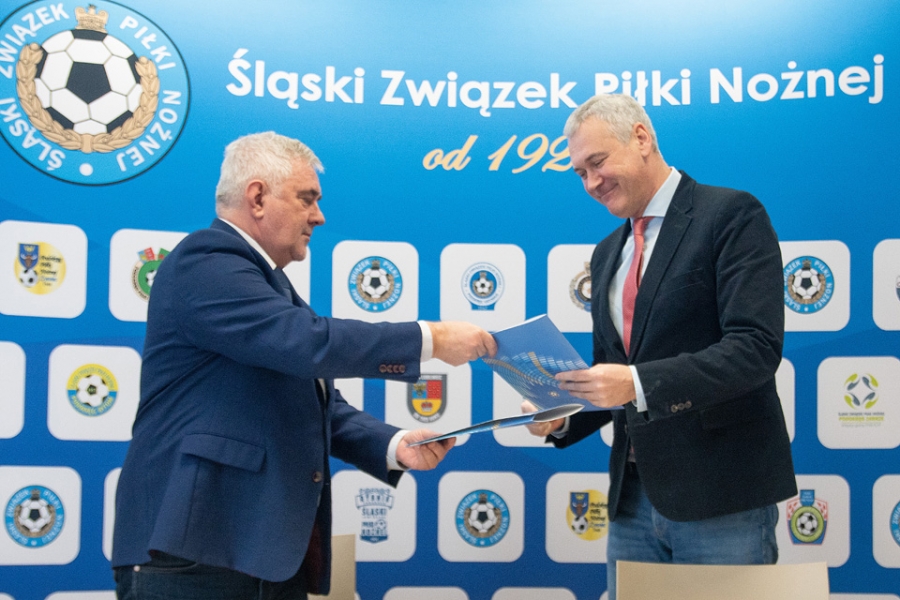 Śląski Związek Piłki Nożnej przedłużył współpracę z firmą Kahlenberg Services