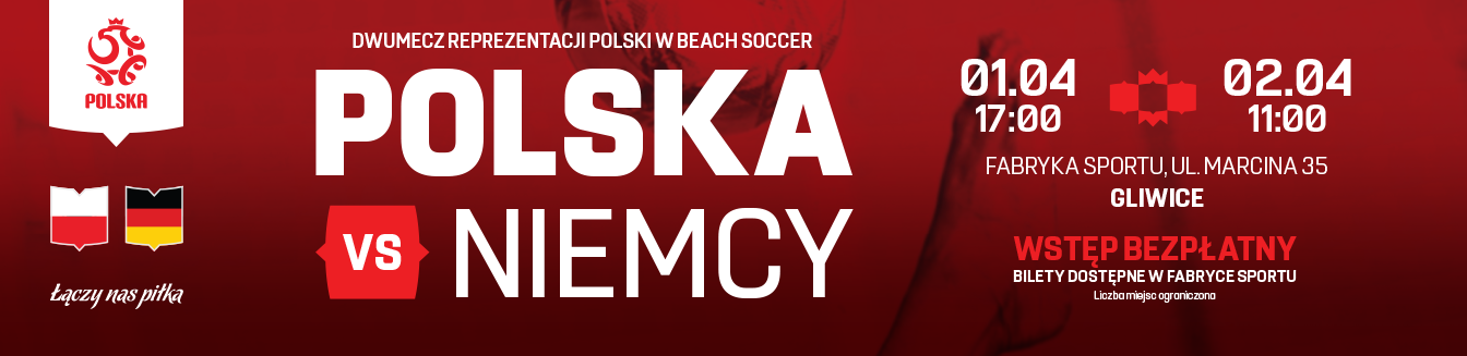 Dwumecz Polska-Niemcy beach soccer 