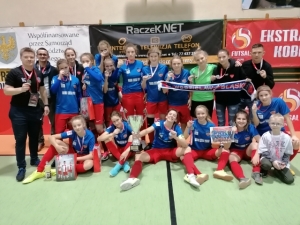 Wodzisławskie 16-latki wicemistrzyniami Polski w futsalu