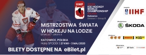 Bilety na Mistrzostwa Świata w hokeju na lodzie - Katowice 27.04-03.05.2020 r.