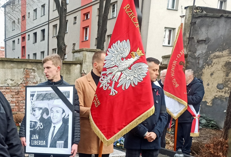 Piłkarska rodzina pożegnała Jana Liberdę