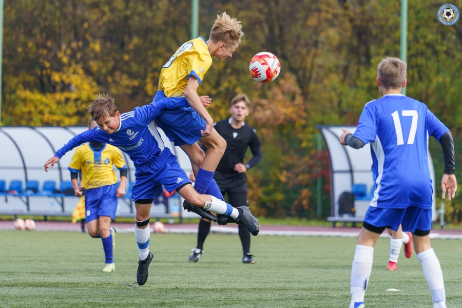 Nieudany finisz 13-latków