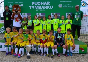 Waleczne serca kategorii U8 grały w Pucharze Tymbarku
