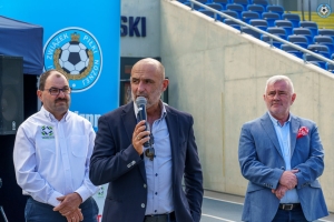 Michał Probierz trzyma kciuki za śląskich adeptów piłki nożnej
