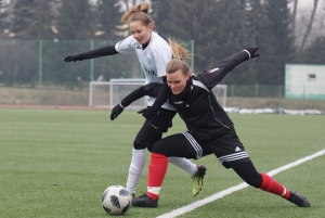 Gol Julii Krzyżok zadecydował o wyniku sparingu reprezentacji Śląskiego ZPN U16 dziewcząt z KKS Zabrze