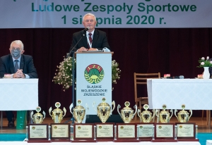 Andrzej Sadlok pozostał prezesem Śląskiego Wojewódzkiego Zrzeszenia Ludowe Zespoły Sportowe