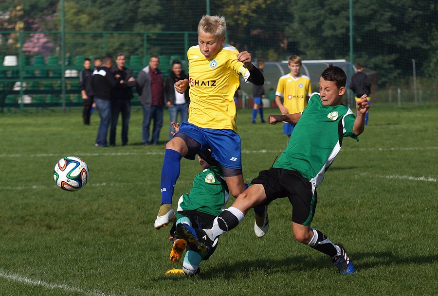 11 goli w meczu Reprezentacji Śląskiego Związku Piłki Nożnej U14