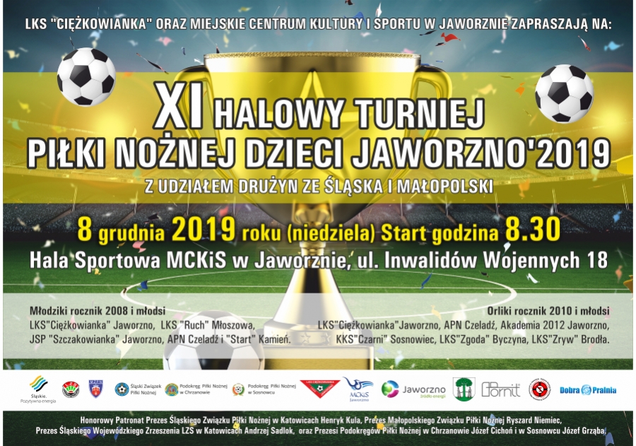 XI Halowy Turniej Piłki Nożnej Dzieci Jaworzno ’2019