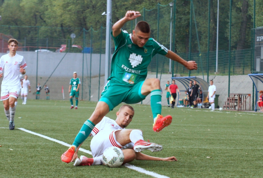 Juniorzy GKS GieKSa Katowice stracili pierwsze punkty w Częstochowie