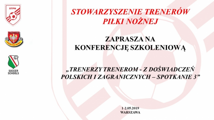 Konferencja trenerska z widokiem na... finał Pucharu Polski