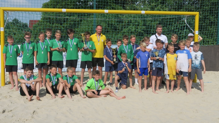 UKS „Ruch” Radzionków z tytułem Mistrza Śląska w Beach Soccerze U13