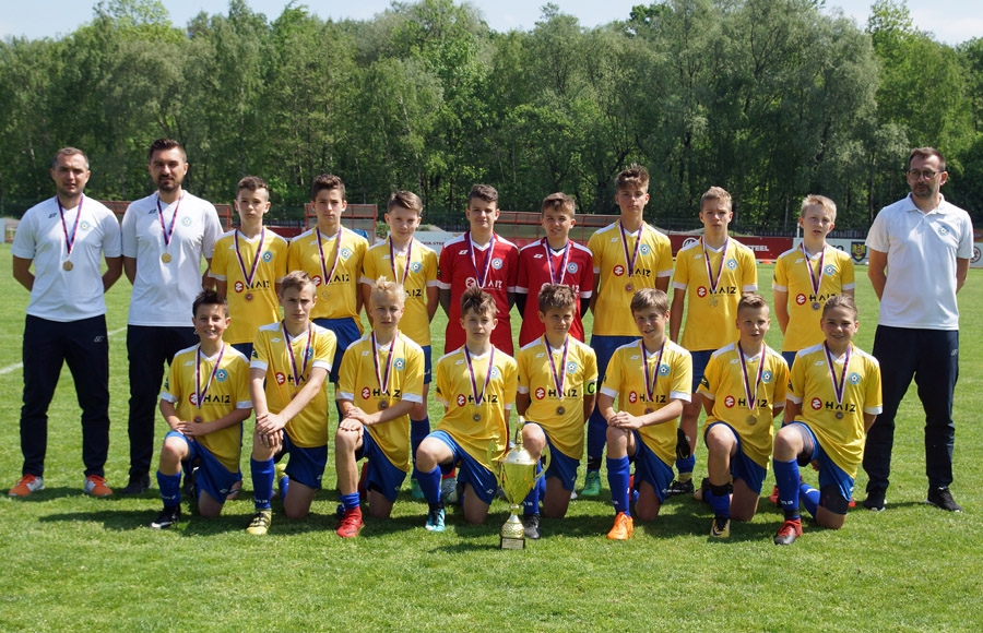 Reprezentacja Śląskiego Związku Piłki Nożnej rocznika 2005 postawiła mistrzowską pieczęć