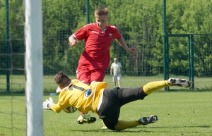 Juniorzy GKS Tychy dwa cele już zrealizowali - są na podium i strzelili 100 goli