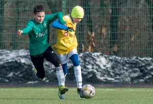 Gol Dawida Tabacarza zapewnił remis reprezentacji Śląskiego ZPN U13 w sparingu ze Stadionem Śląskim