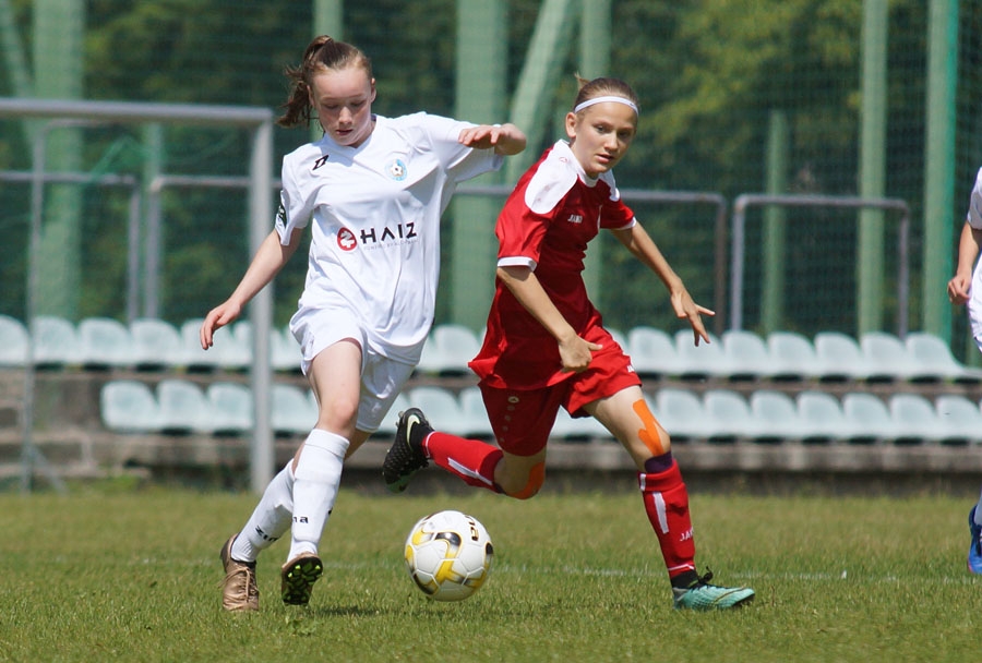 13-letnim reprezentantkom Śląskiego Związku Piłki Nożnej też przyszło przełknąć gorycz porażki