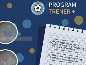 &quot;Trener +&quot; Nowy program Śląskiego Związku Piłki Nożnej