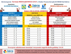 Zaproszenie na Turniej Mikołajkowy do Zabrza