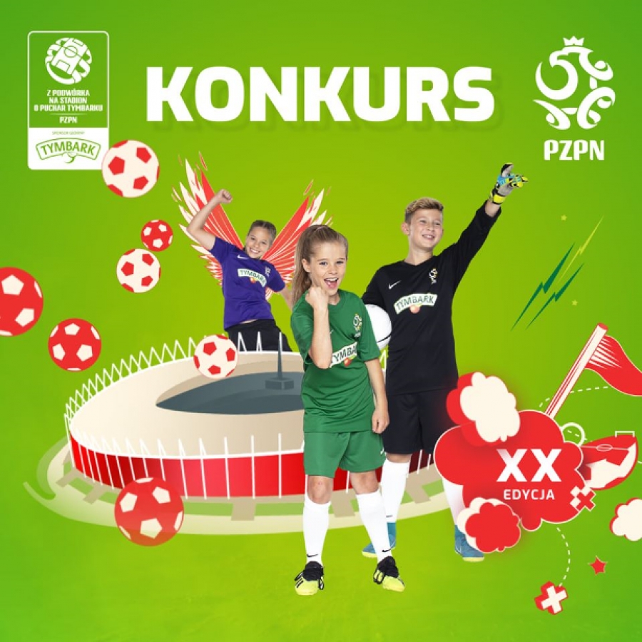 Konkurs z okazji XX edycji Turnieju „Z Podwórka na Stadion o Puchar Tymbarku”