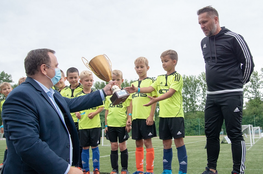 Trener i kapitan zwycięzców kategorii U9 podsumowali start w Silesia Cup