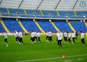 Oficjalny trening reprezentacji Polski U21 na Stadionie Śląskim