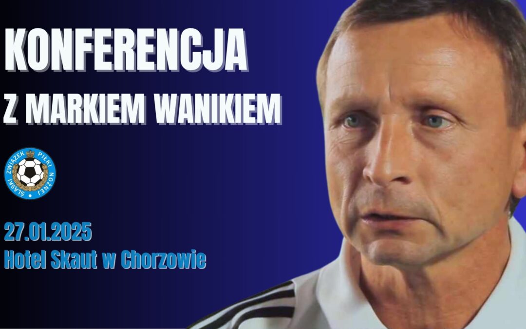 Marek Wanik prowadzącym na konferencji dla trenerek i trenerów w dn. 27.01.2025