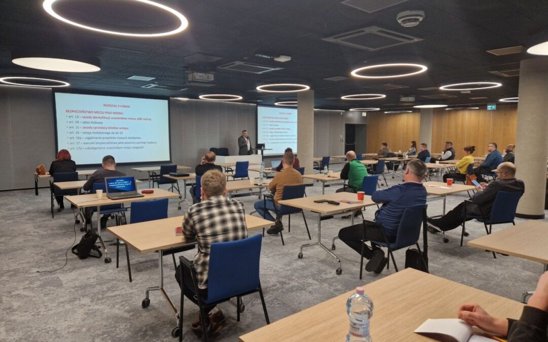 Kurs kierowników ds. bezpieczeństwa odbył się na Stadionie Śląskim