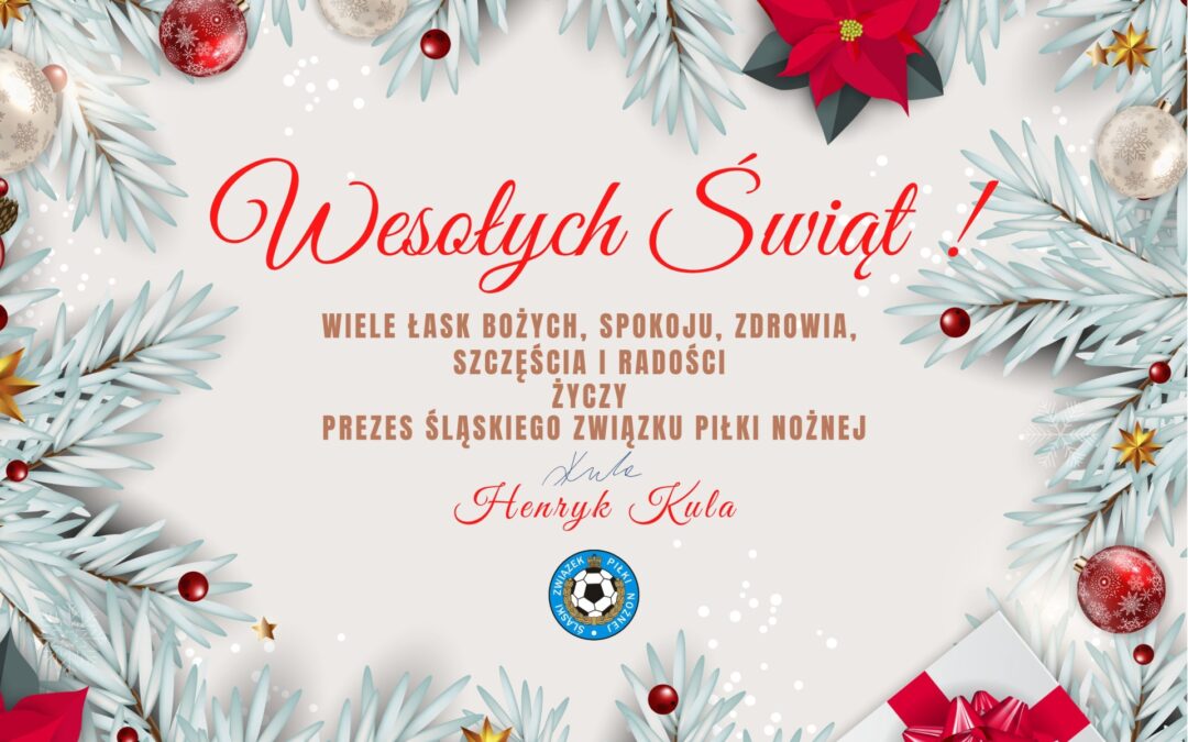 Wesołych Świąt i szczęśliwego Nowego Roku!