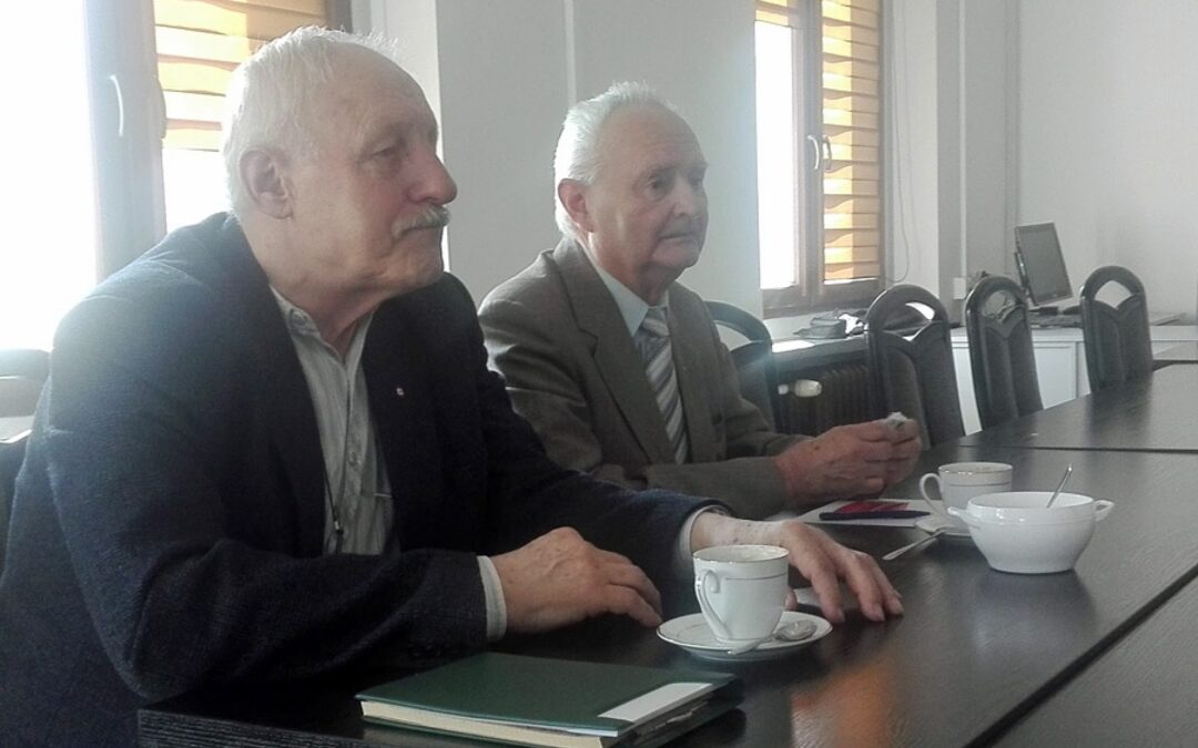 Wiesław Surlit odwiedził Śląsk jako przedstawiciel Koła Seniora Łódzkiego Związku Piłki Nożnej