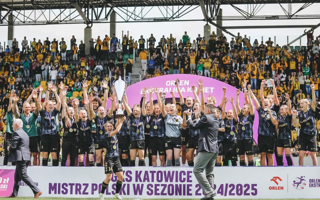 Feta w Katowicach – piłkarki GKS-u Katowice Mistrzyniami Polski