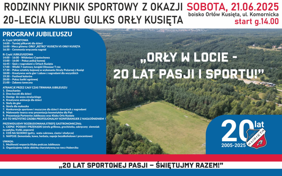 GULKS Orły Kusięta będą świętować 20 – lecie swojego istnienia