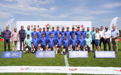 Reprezentacja Śląskiego ZPN U14 z brązem OOM Wielkopolska 2025