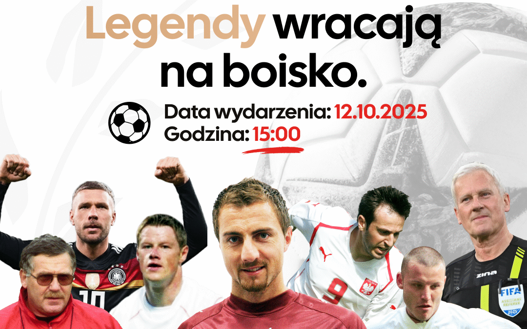 Legendy wracają na boisko – 12 września w Chorzowie mecz Polska vs. Niemcy