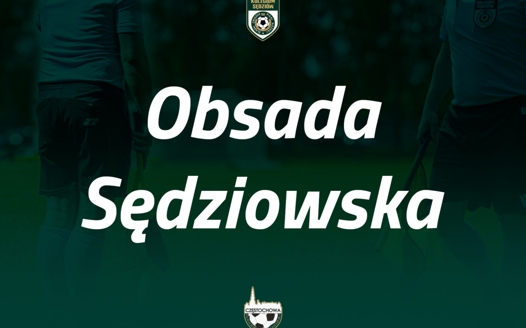 Obsada sędziowska 14-15.03.2026