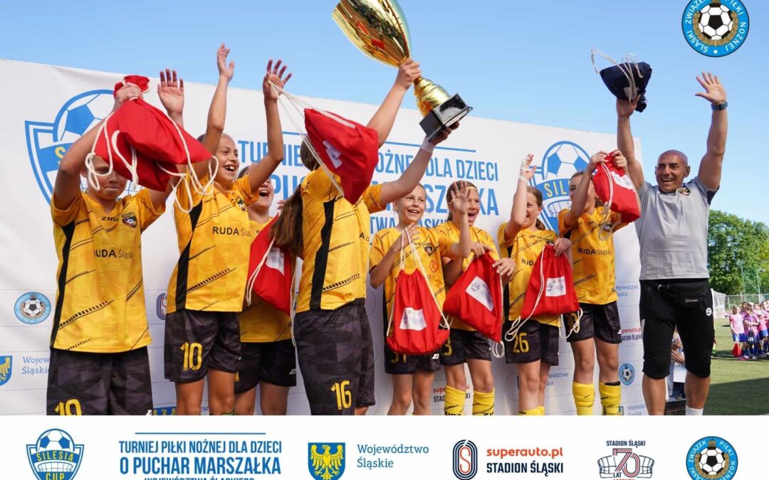 Dziewczęta z&nbsp;AP Bumerang Ruda Śląska U12 wygrywają Turniej Silesia Cup o&nbsp;Puchar Marszałka Województwa Śląskiego