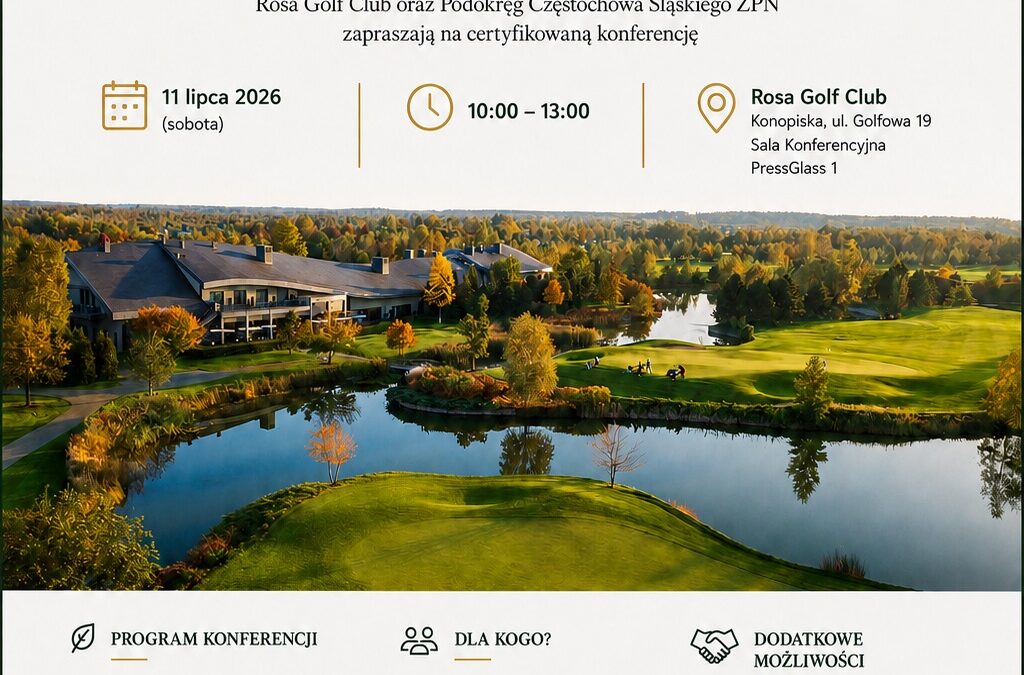 Certyfikowana konferencja dla greenkeeperów