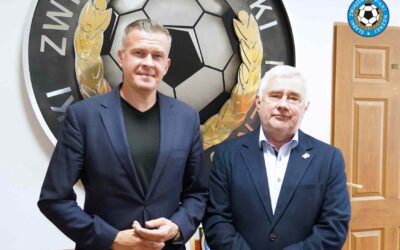 Prezydent WADA Witold Bańka odwiedził Prezesa Henryka Kulę