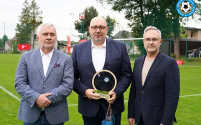 Podziękowania dla Prezesa Poltentu Jakuba Sokołowskiego