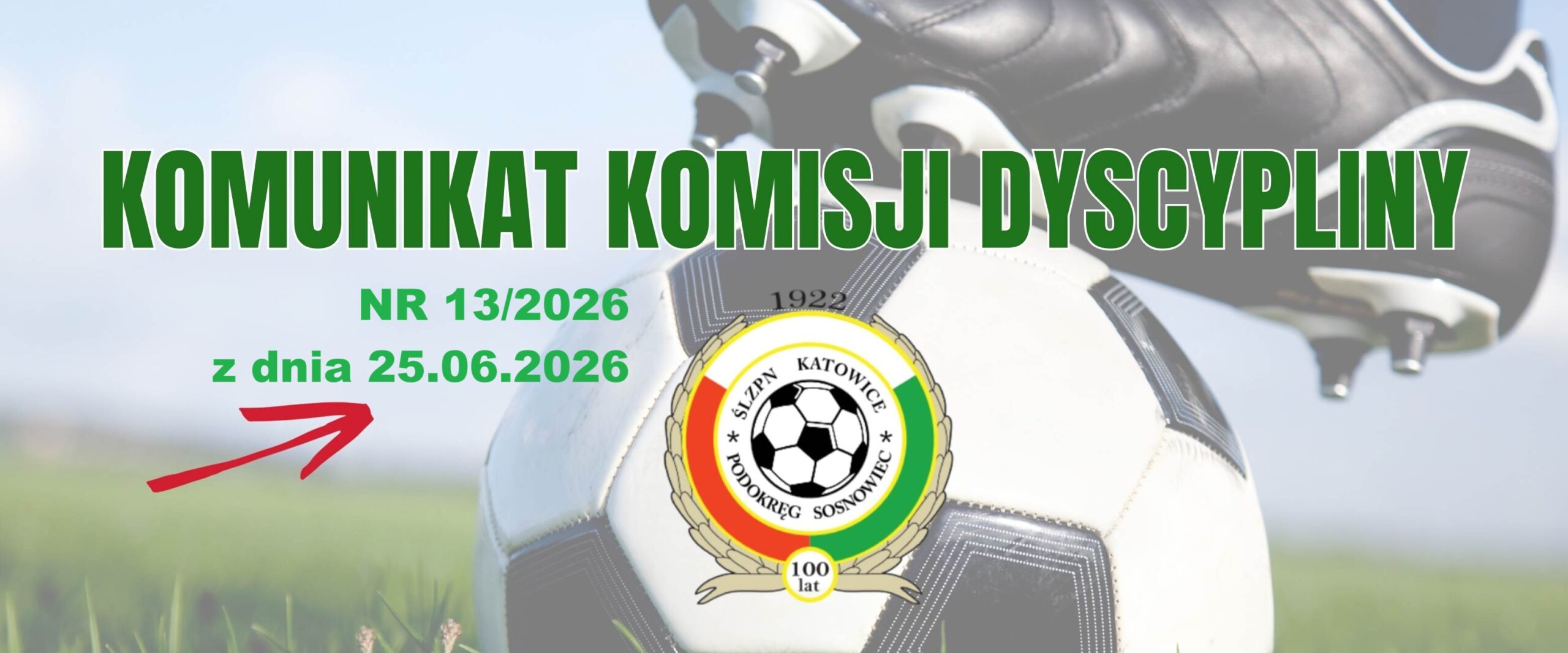 KOMUNIKAT KOMISJI DS. DYSCYPLINY NR 13/2026