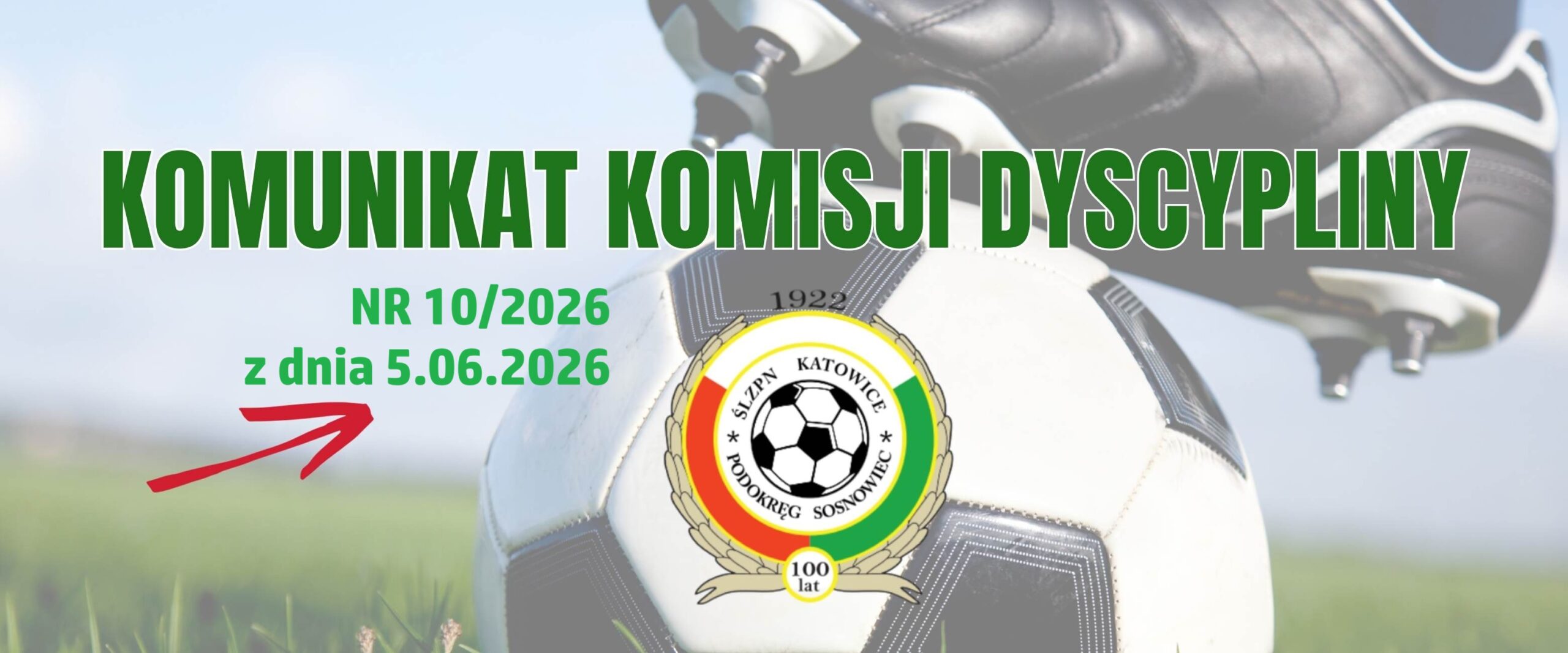KOMUNIKAT KOMISJI DS. DYSCYPLINY NR 10/2026