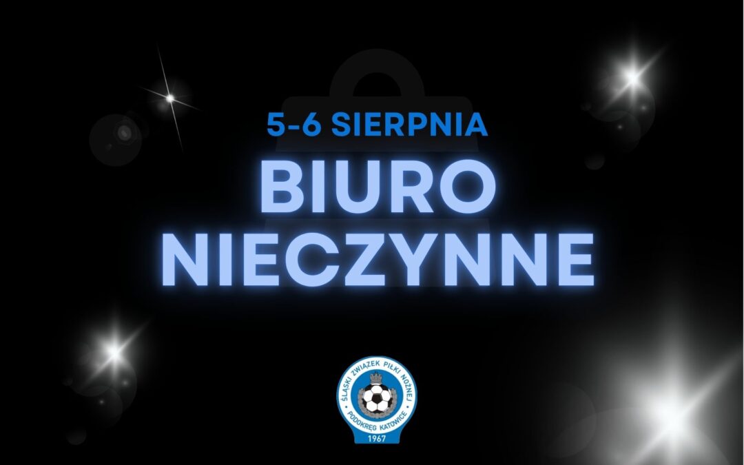Biuro nieczynne