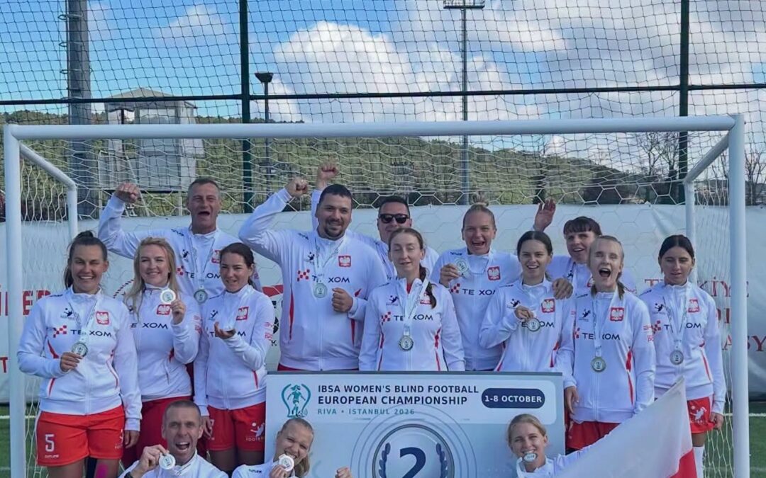 Reprezentacja Polski kobiet w&nbsp;blind footballu wicemistrzem Europy!